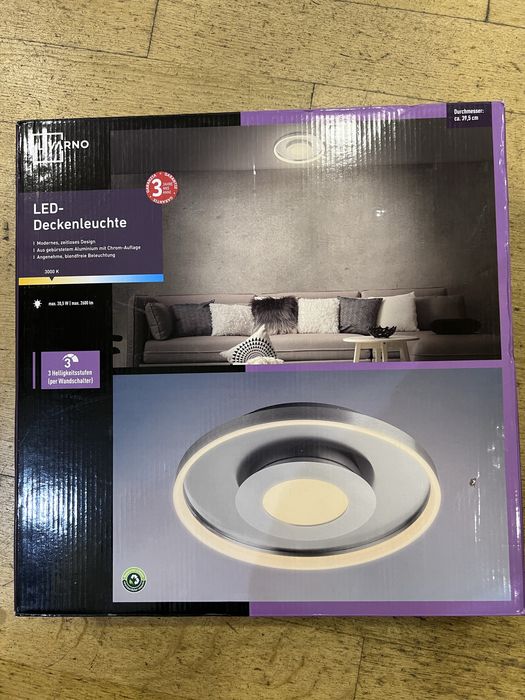 Candeeiro Led Livarno home - NOVO