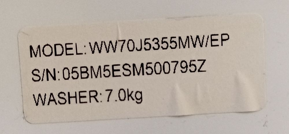 Máquina de lavar roupa como nova!