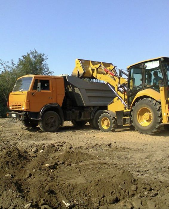 Аренда Экскаватора-Погрузчика Кривой Рог.Погрузка Самосвалов.Копка ям
