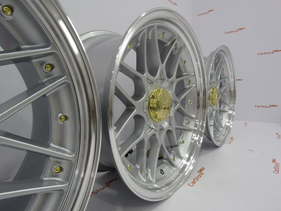 Jantes Haxer HX025 18 '' 8 et 30 + 9 et 35 5x120 + 5x112 Cinza+ aba po