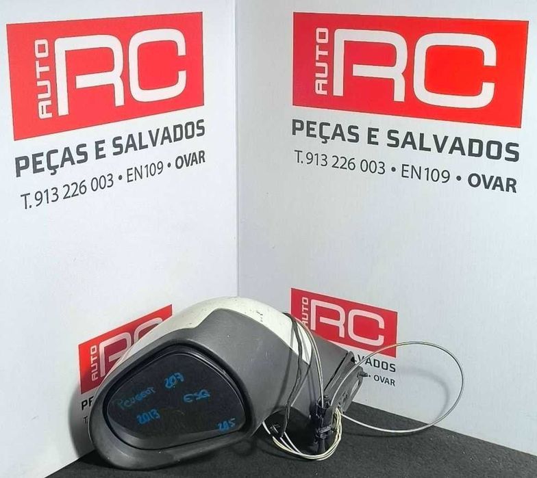 Espelho Retrovisor Esquerdo 96805881XT - PEUGEOT 207/207+