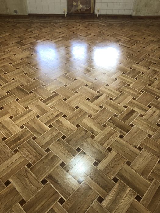 Паркетные работы 400грн/м2.ремонт,шлифовка,колеровка деревянного пола.