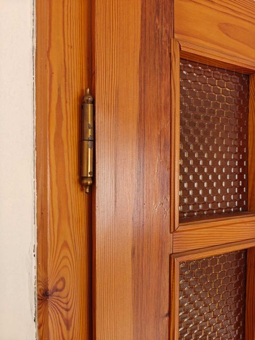 Drzwi drewniane vintage PRL