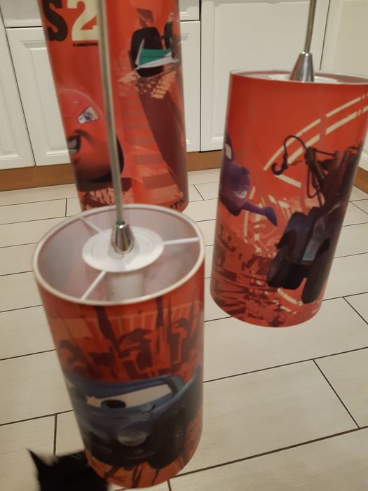 Lampa dziecięca auta