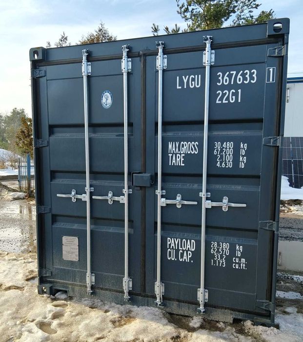 Kontener morski magazynowy 6 metrowy (20'DC) NOWY