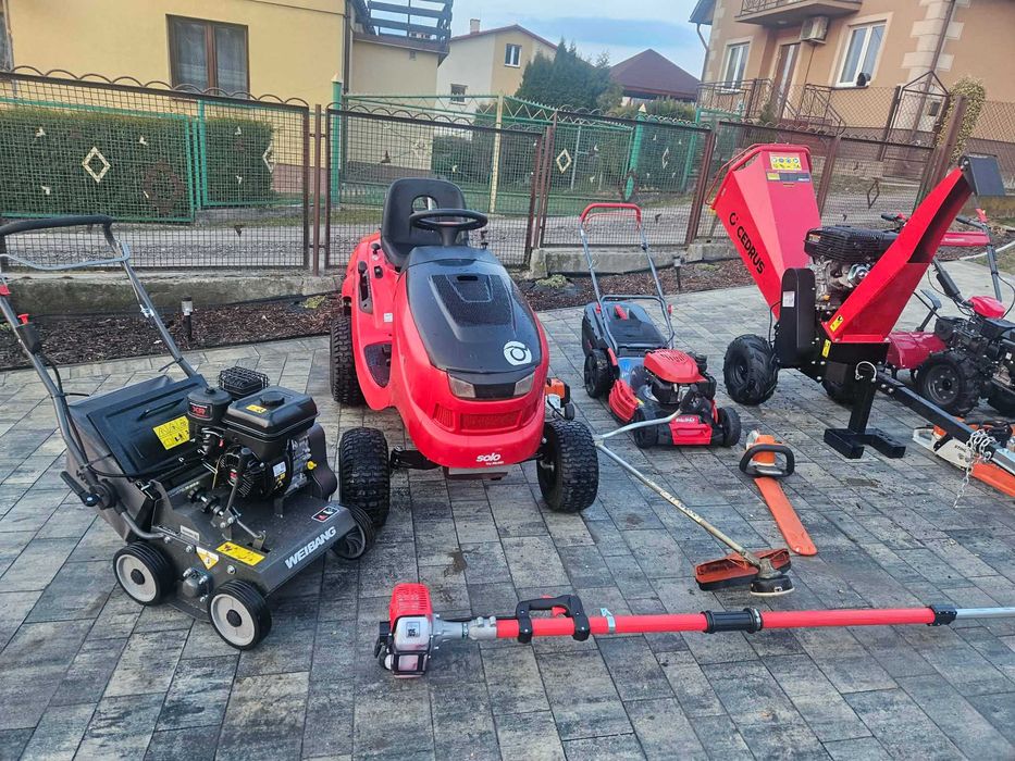 Wertykulator spalinowy Weibang-wynajem