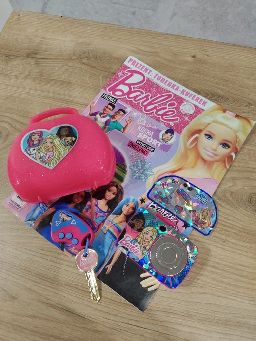 Nowa Gazetka Barbie z dodatkiem Torebka - Kuferek / hobby / zabawki