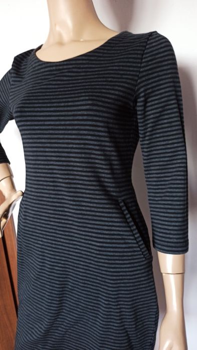 Sg Sukienka damska 36 , 38 , M  , bawełniana sukienka  z długim rękawe