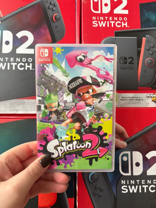 Гра Splatoon 2 на nintendo , картридж з грою на нінтендо, ліцензія