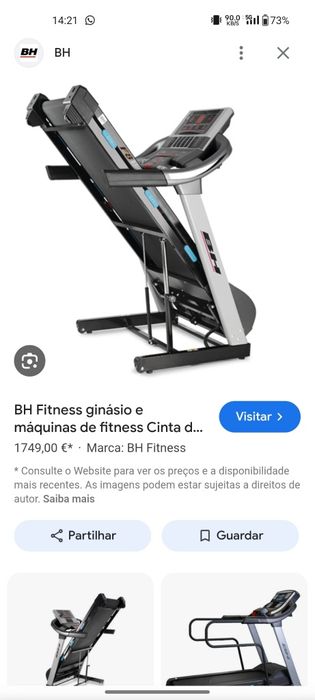 Passadeira musculação ginásio