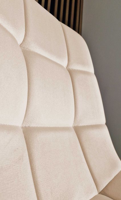 Welurowe krzesło tapicerowane do salonu i jadalni. Nowe. Wysyłka 24h