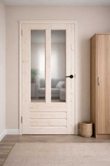 Drzwi litego drewna na pomiar