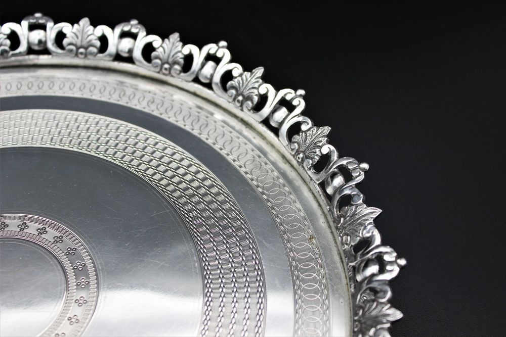 Blheteira de Gradinha em Prata Portuguesa 'Porto Coroa'