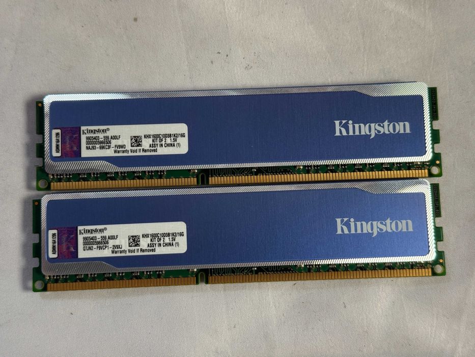 Pamięć RAM DDR3 Kingston HyperX 16GB 2x8GB 1600MHz