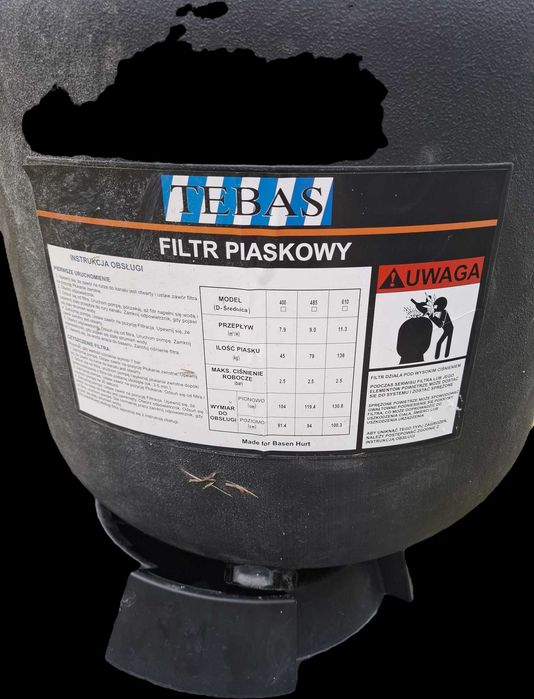 Zestaw filtracyjny do basenu 8m3/h