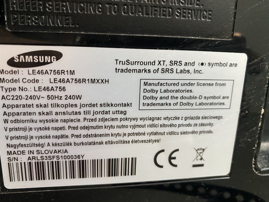 Samsung  tv reszta w opisie