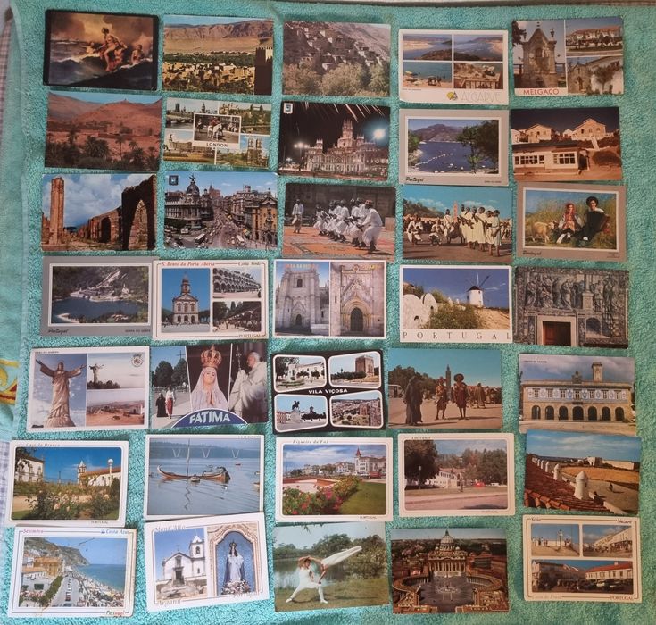 Lote vários postais ver fotos valor cada
