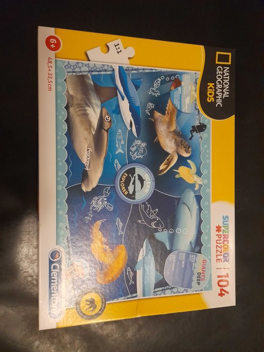 Puzzle "Ocean Explorer – National Geographic Kids" Clementoni