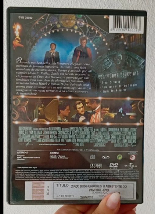 DVD of the Vampire's Assistant64550910677121121