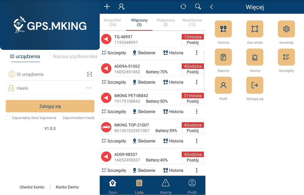 Lokalizator GPS na rower hulajnowa aplikacja MKBIKESCOO