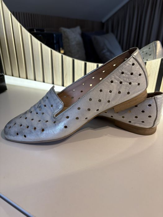 Buty skórzane Wojas