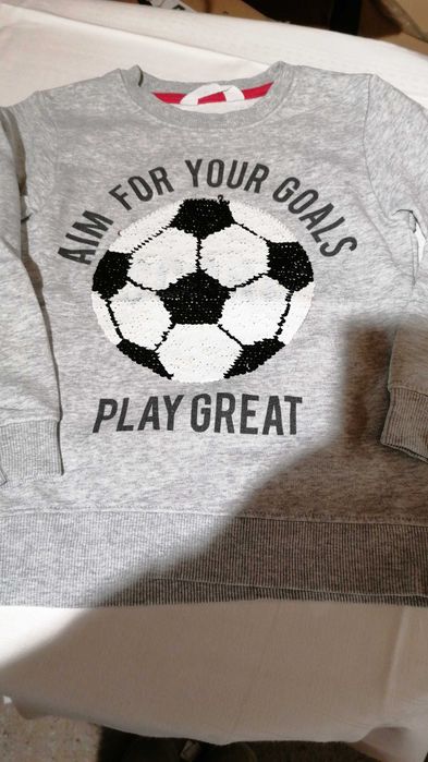 K/122 Bluza przez głowę dziecięca H&M  r. 110/116