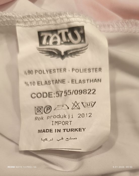 Fajna bluzeczka top  flaga USA cekiny T.A.T.U