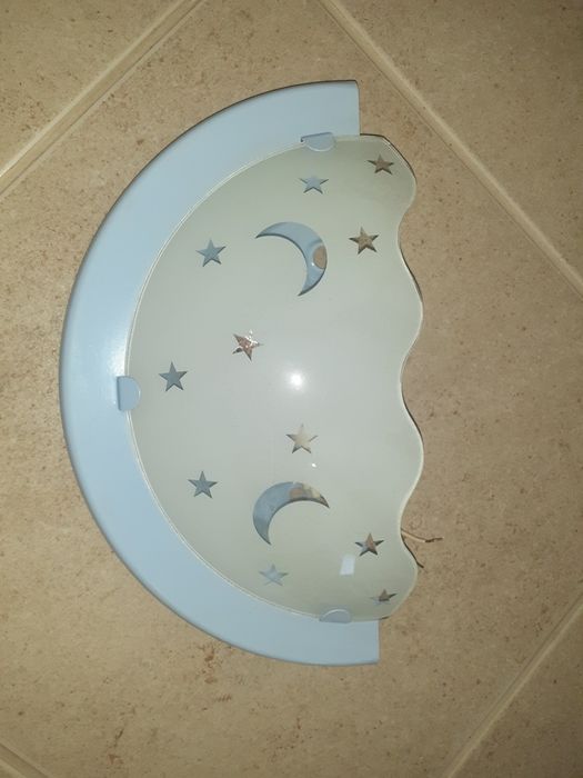 Apliques /Candeeiro de parede lua e estrelas