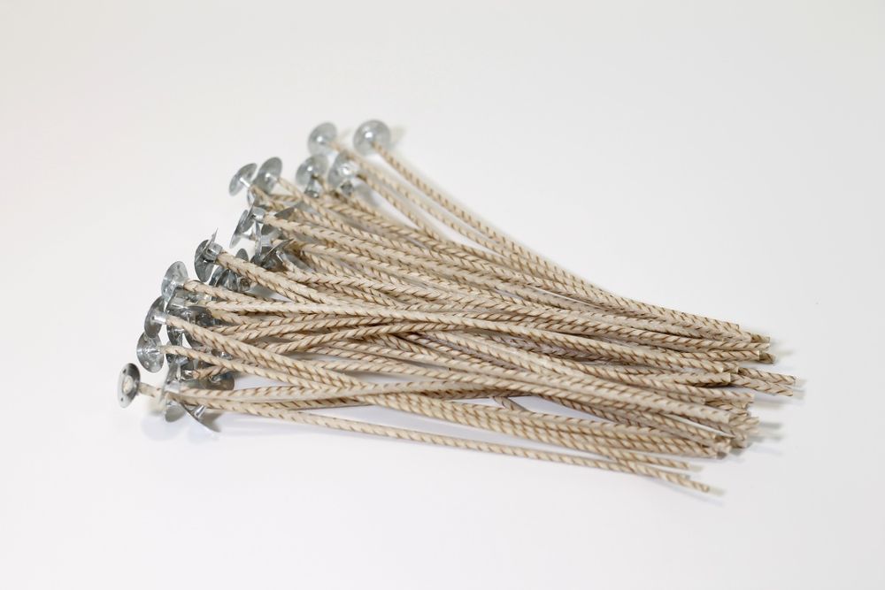 Гніт бавовняний з тримачем, Фитиль для свечей, Хлопковый фитиль