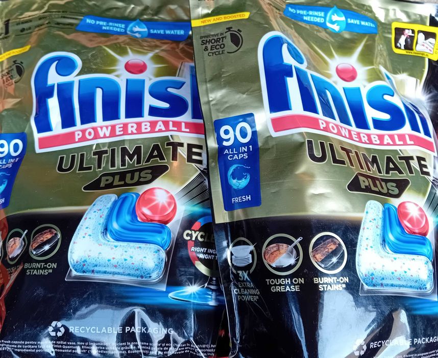 Kapsułki do zmywarki Finish Ultimate Plus 90 x 4 = 360
