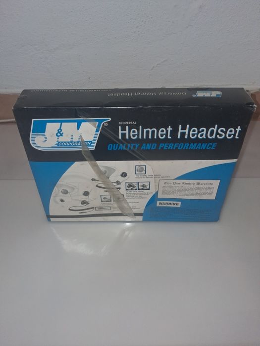 J&M  Universal Helmet Headset HS
Open Face