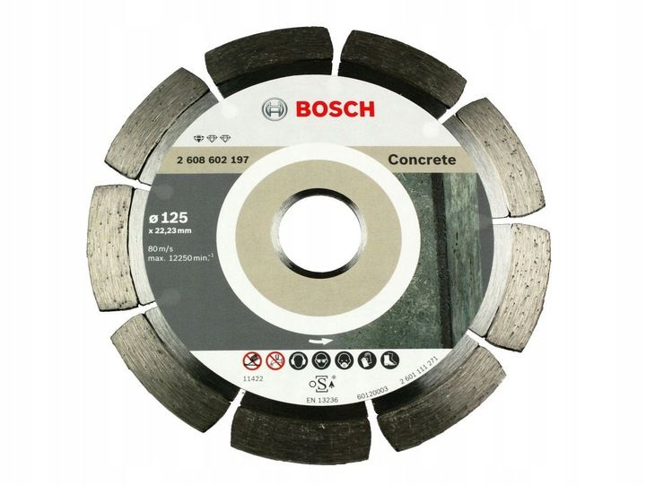 Bosch Tarcza Diamentowa 125mm Bardzo Twardy Beton