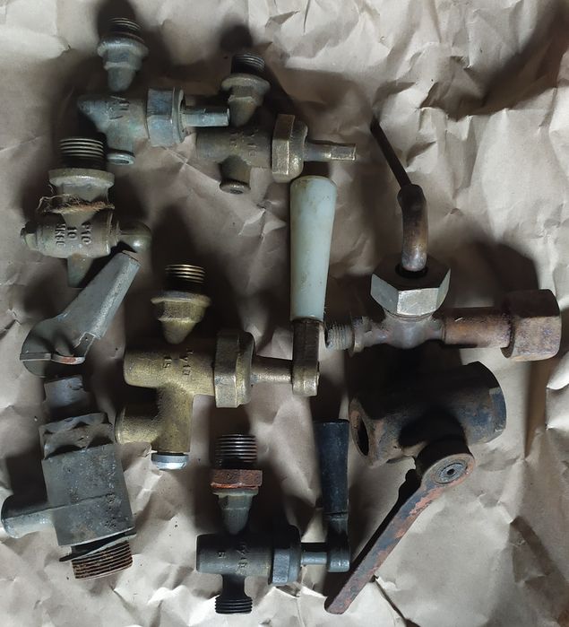 Кран латунный для бочки газа