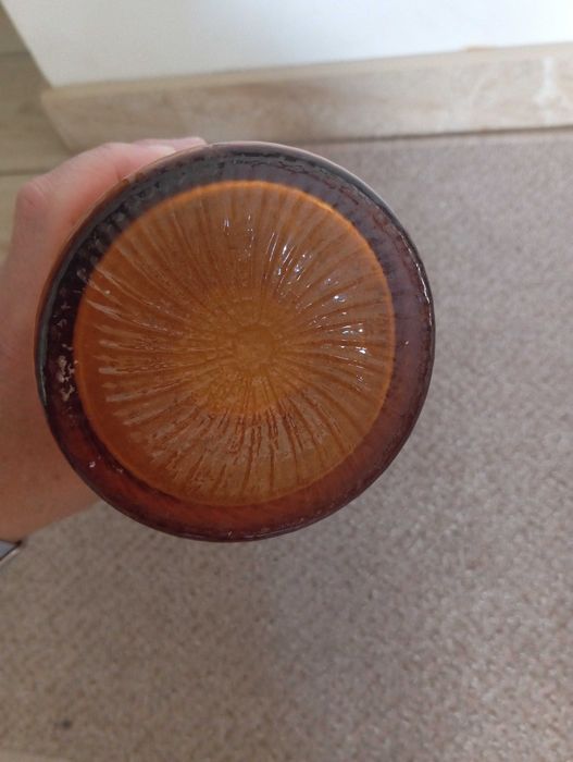 Wazon kolorowe szkło PRL