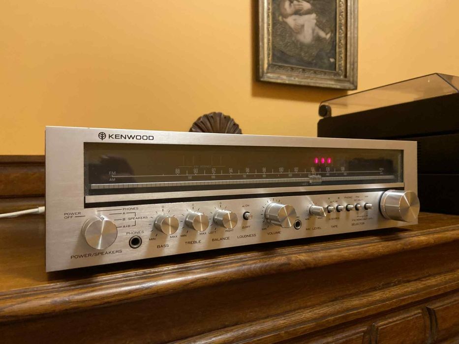 Urokliwy amplituner Kenwood KR-2010, vintage, świetny stan