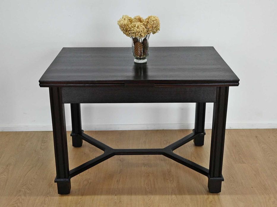 stół ciemny dębowy rozkładany 062811