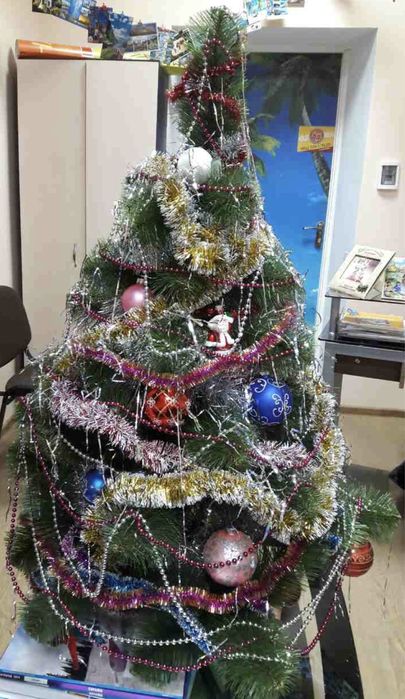 Искусственная елка, сосна, ёлочка, литая ёлка, штучна новорічна ялинка