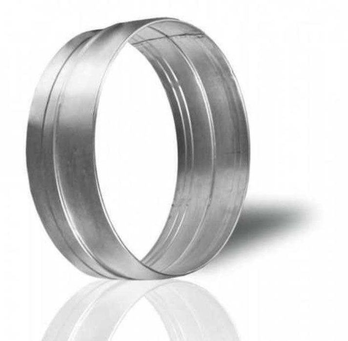 труба вентиляційна оцинкована 125, повітропровід