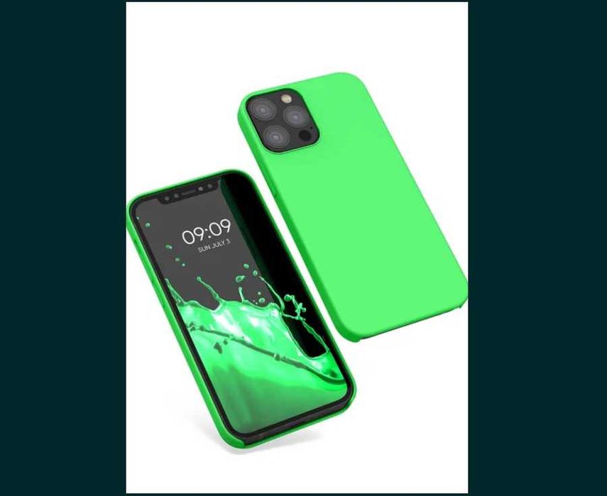 Etui do iPhone 12 pro max jasno zielone