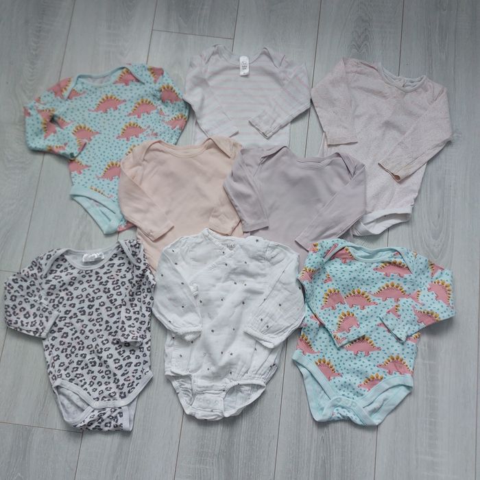 Набір боді для дівчинки 9-12 міс 80 розмір