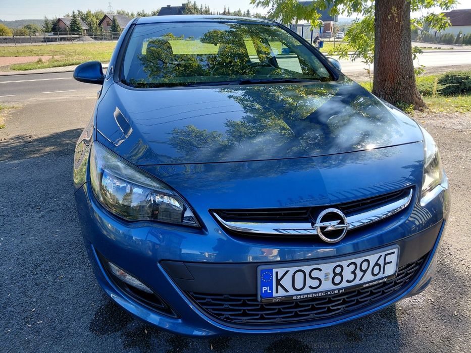 Opel Astra J 1.4 benzyna +GAZ,salon PL,bardzo ladny