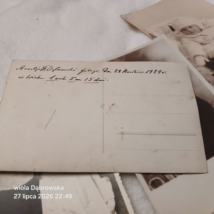 Zdjęcia rodzinne 1929