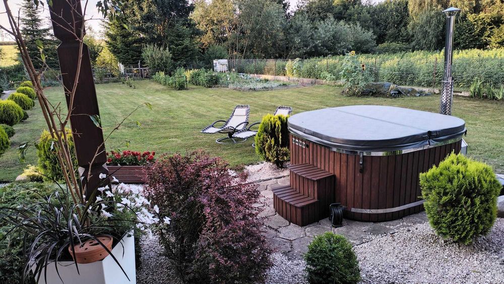 BALIA OGRODOWA raty 0% JACUZZI wszystko w cenie OD RĘKI GRATIS Leżanki