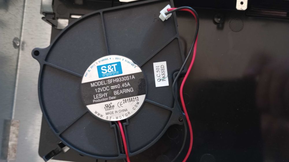 Wentylator do płyta indukcyjna Electrolux, AEG, Zanussi SFH9330S1A