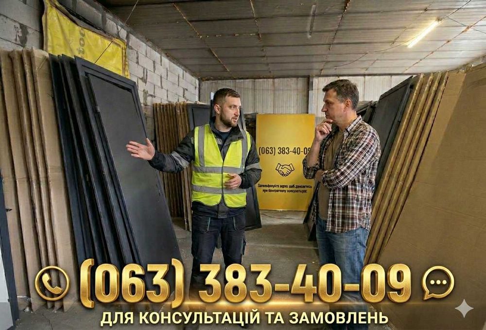 Металлические двери на прямую от производителя. Доставка по Украине