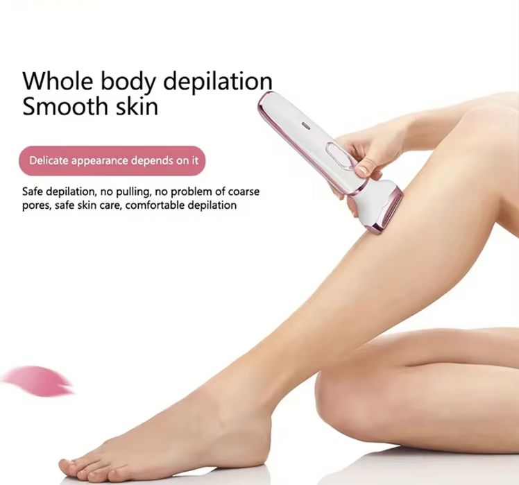 Жіночий акумуляторний тример бритва 4в1