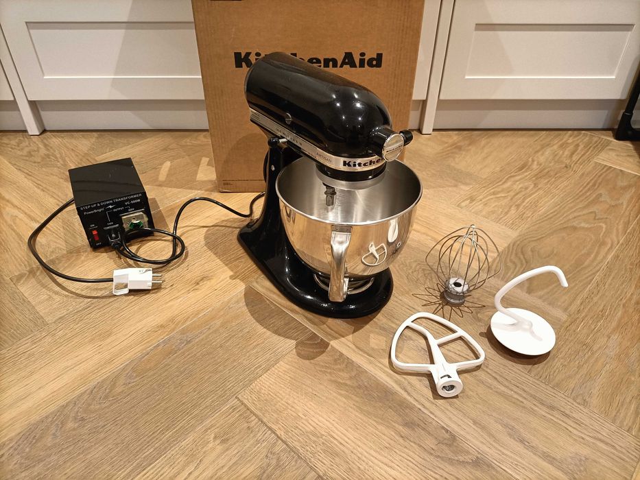 Mikser stojący KitchenAid Artisan 5KSM175PSEOB 4,8L czarny USA 110V