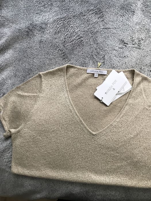 Bluzeczka złota Patrizia Pepe