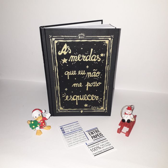 Fazemos todos os Nomes na Capa dos Livros de Apontamentos A5