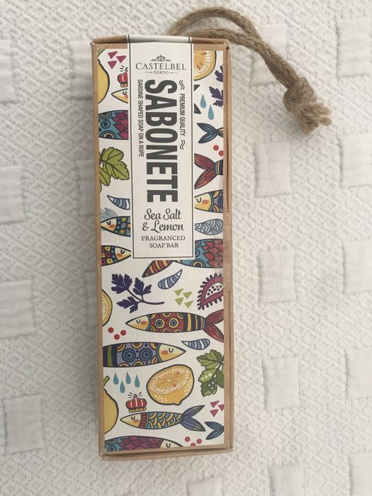 Sabão soap Castelbel Porto sea salt and lemon Limão e sal